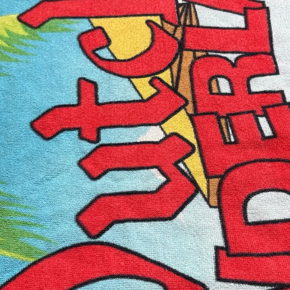 Vintage Dutch Wonderland Beach Towel Duke The Dragon Mascot Lancaster PA